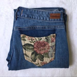 Wyatt Tapestry Slim Boyfriend Jeans by Sundance